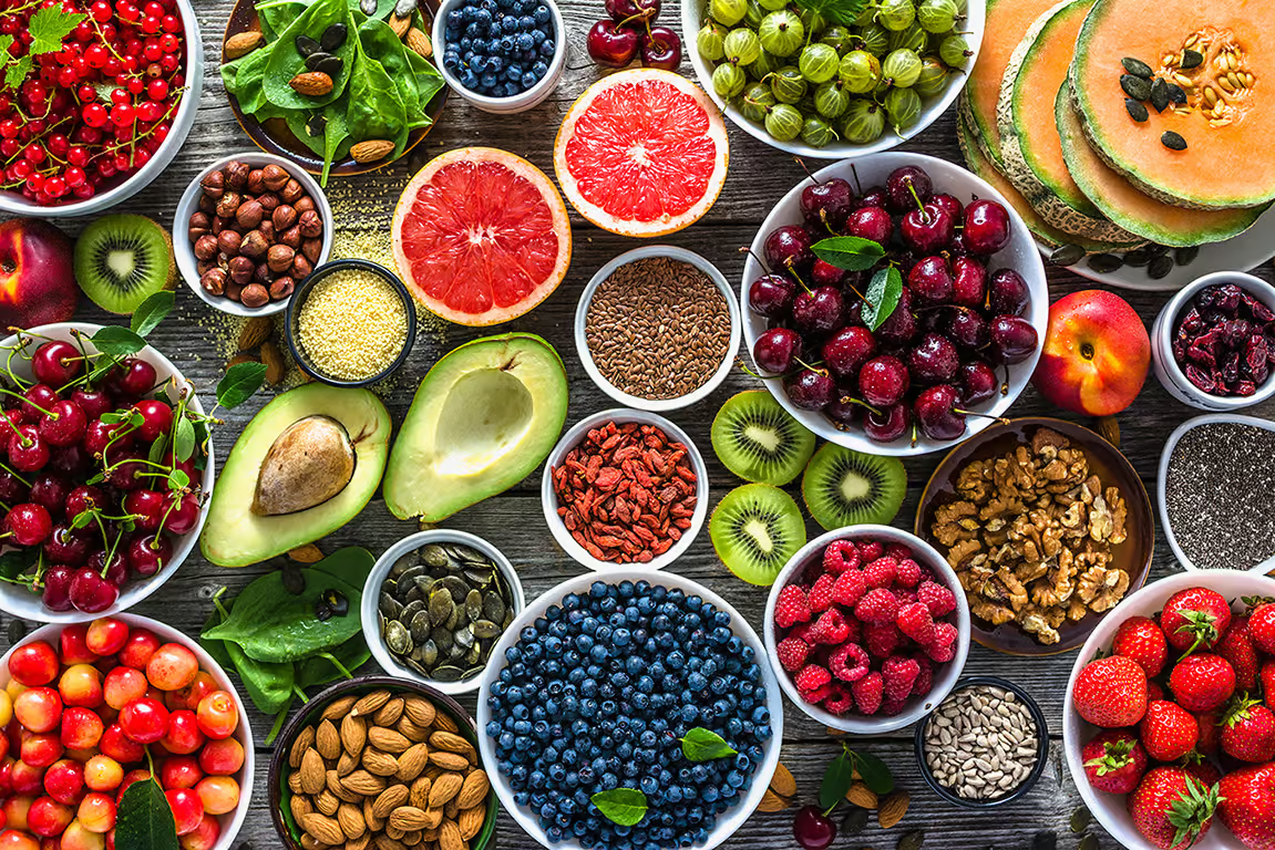 Healthy diet transformation journey